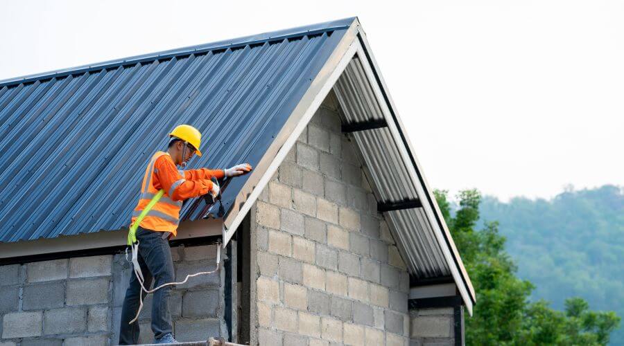 Professional metal roof installation in Thurmond, NC